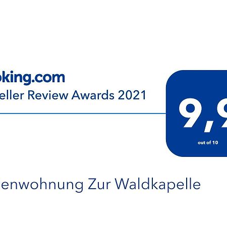 Ferienwohnung Zur Waldkapelle Nohfelden Buitenkant foto